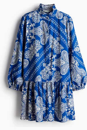 H&M Kjole med flæsekrave