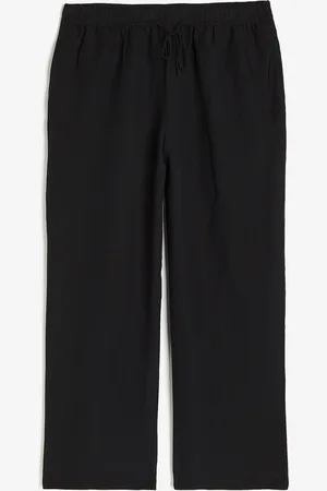 H&M Pull on-bukser i hørblanding