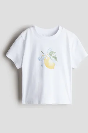 H&M T-shirt med trykt motiv
