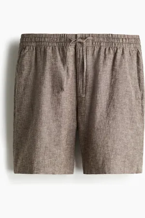 H&M Shorts i hørblanding Regular Fit