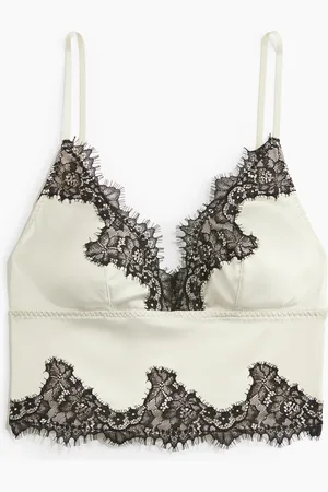 H&M Vatteret bralette i satin