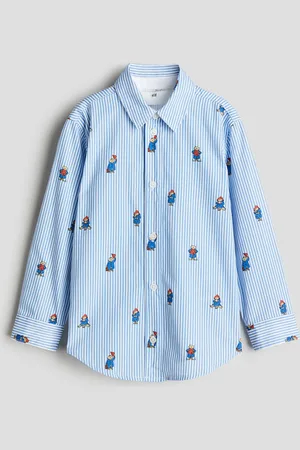 H&M Skjorte i bomuld med motiver