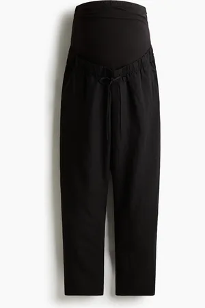 H&M MAMA Bukser i hørblanding