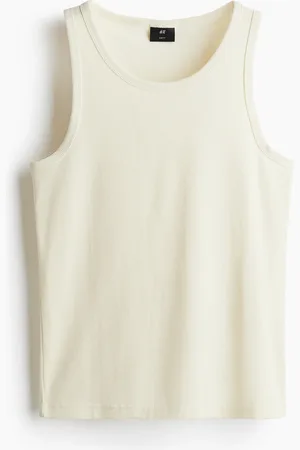 H&M Ribbet tanktop Slim Fit