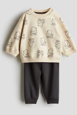 H&M 2-delt sweatshirtsæt