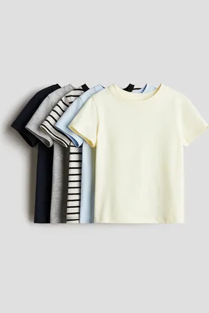 H&M 5-pak T-shirt i bomuld