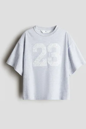 H&M T-shirt med tekstmotiv