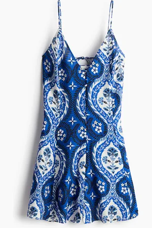 H&M Kjole i A-facon med smalle stropper