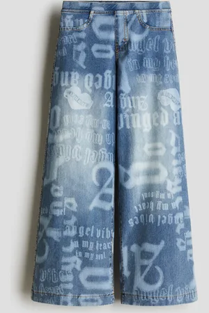 H&M Vide bukser med denimlook