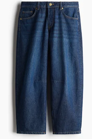 H&M Barrel High Cropped Jeans