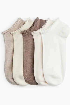 H&M 5-pak ankelstrømper