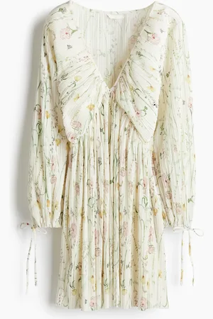 H&M Plisseret kjole