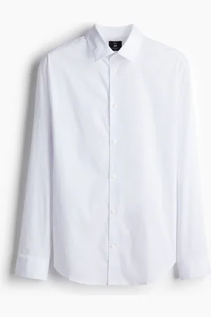 H&M Skjorte med stretch Slim Fit