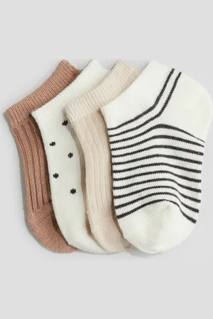 H&M 4-pak strømper uden skaft