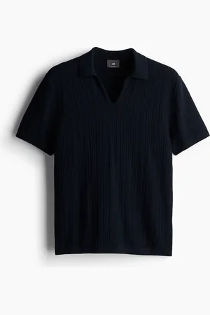 H&M Ribbet poloshirt Regular Fit