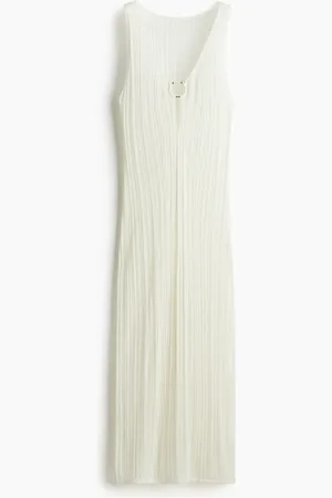 H&M Ribstrikket strandkjole