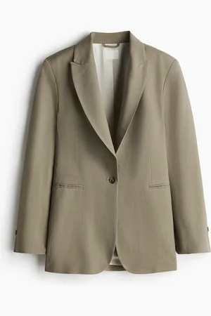H&M Blazer i hørblanding