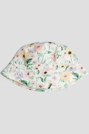 H&M Bøllehat i twill med tryk