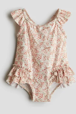 H&M Badedragt med flæser