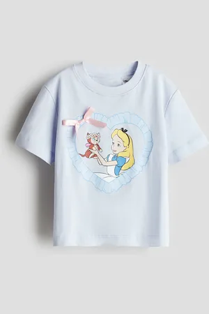 H&M T-shirt i bomuld med tryk