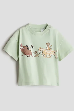 H&M T-shirt i bomuld med tryk
