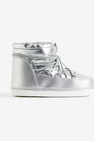 H&M Zuri Metallisk Vatteret Ankelstøvle