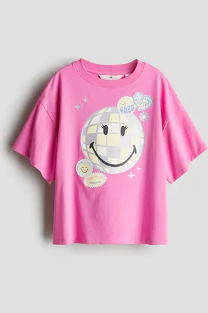 H&M T-shirt i bomuld med tryk