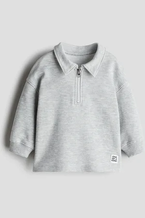 H&M Poloshirt med lynlås