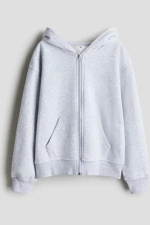 H&M Hoodie med lynlås