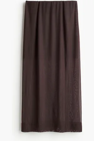 H&M Midi-nederdel i mesh