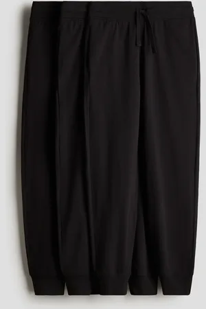 H&M 3-pak joggers i bomuldsjersey