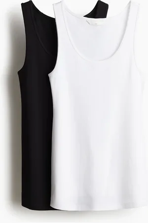 H&M MAMA 2-pak tanktop i bomuld