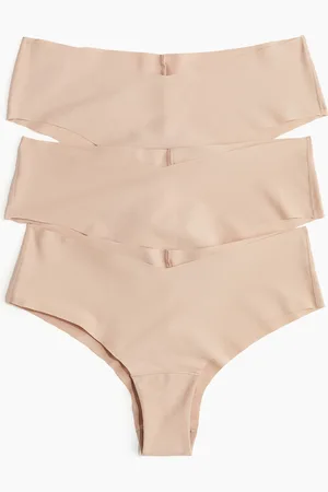 H&M 3-pak no show-hipsters Cheeky