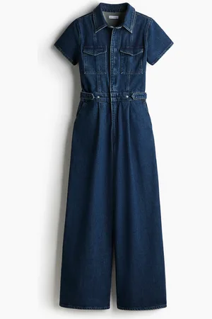 H&M Fit For Succes Pleatd Wide Leg Jeans