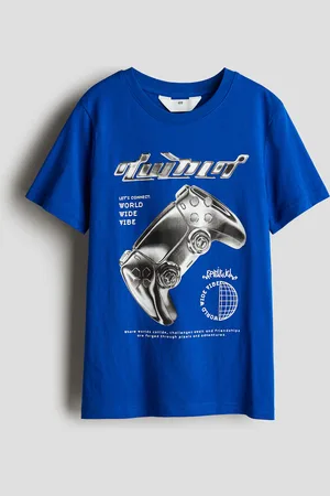 H&M T-shirt med tryk
