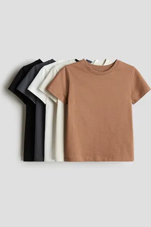 H&M 5-pak T-shirt i bomuld