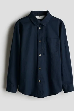 H&M Skjorte i hørblanding