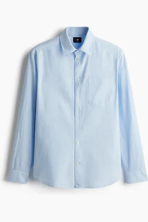 H&M Skjorte i hørblanding Regular Fit