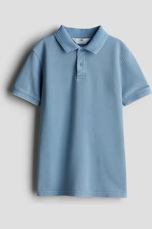 H&M Poloshirt i bomuldspiqué