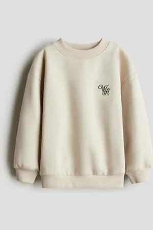 H&M Sweatshirt med broderet detalje