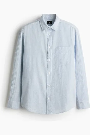 H&M Skjorte i bæk og bølge Loose Fit