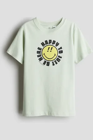 H&M T-shirt med tryk