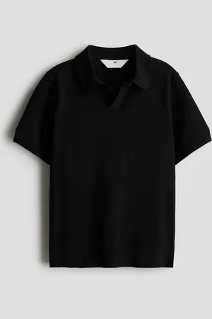 H&M Finstrikket poloshirt