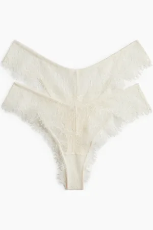 H&M 2-pak trusser Brazilian i blonde