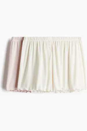 H&M 2-pak natshorts i pointelle