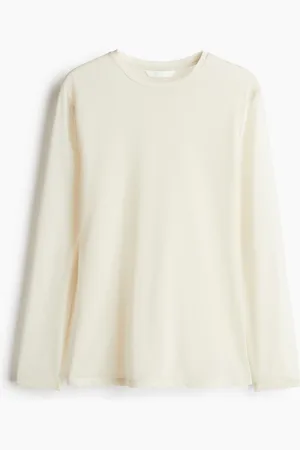 H&M Tætsiddende top