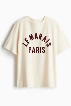 H&M T-shirt med tryk