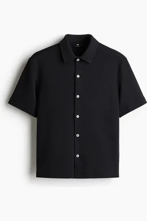 H&M Kortærmet skjorte i jersey Regular Fit