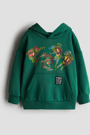 H&M Hoodie med trykt motiv