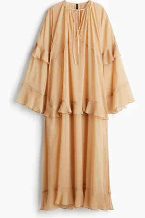 H&M Flæsekjole i chiffon